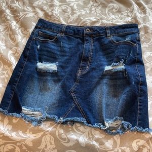 Jean skirt